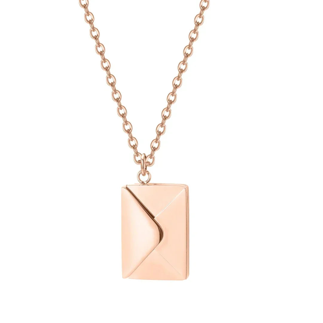 SPARKLE™  - ENVELOPE LOVE LETTER NECKLACE