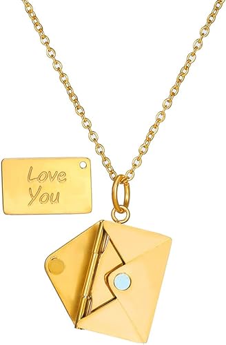 SPARKLE™  - ENVELOPE LOVE LETTER NECKLACE