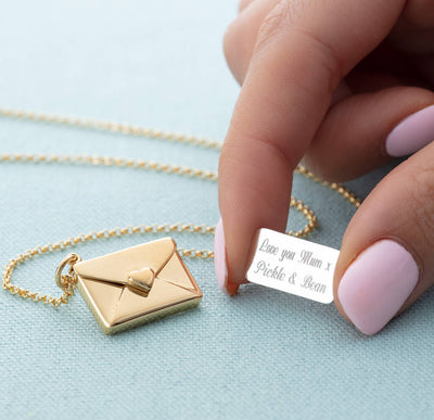 SPARKLE™  - ENVELOPE LOVE LETTER NECKLACE